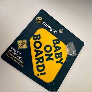 NWT/NWOT Set of 2 Baby on Board Car Window Signs